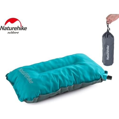 Naturehike Travel Pillow Self Inflating Pillow Sponge Pillow Camping Pillow Ultralight Pillow Outdoor Hiking Compressible Pillow