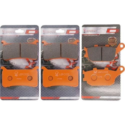 Motorcycle Carbon Fiber Front Rear Brake Pads For Honda CB1100 RS CB1100RS CB 1100 2018 2019 2020