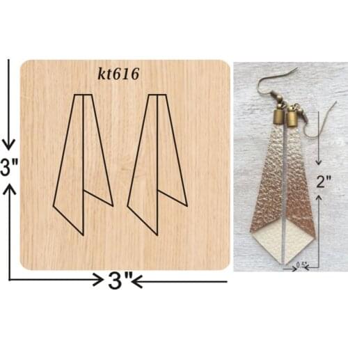 Handmade earrings cutting dies 2019 new die cut &wooden dies Suitable for common die cutting machines on the market