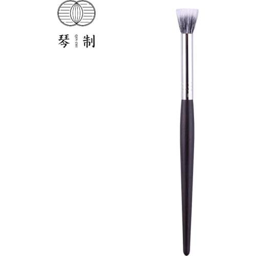 QINZHI Professional Handmade Make Up Brush G209 Small Multi-task Stippling Brush Soft Saikoho Goat Hair Makeup Brushes