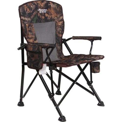 Load-bearing 150 kg Outdoor Folding Lounge Chair Wild Camping Fishing/Stool Beach Chair Easy Carry For Camping