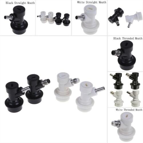 1PC Stainless Steel+Plastic Gas/Liquid Ball Lock Corny Beer Keg Disconnects For Cornelius Style Home Brew Bar Accessories