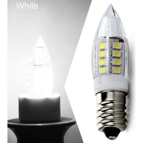 10Pcs/Lot 2700-6500K AC 220V 33LEDS 4W Mini 2835 E14 LED Bulbs Lamp 360 Degree Replace for Crystal Warm Cold White