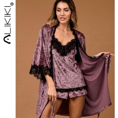 Женские комплекты для сна ALIKIKI China At AliExpress