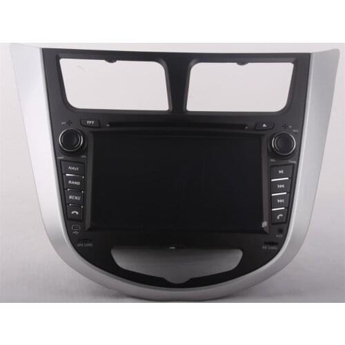 7 inch Android 9.0 eight Octa core Car CD DVD GPS Player NAVIGATION AUTO for Hyundai Accent / Solaris / Verna RADIO STEREO