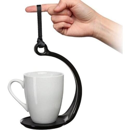 Anti-spill Cup Holder Coffee Tea Cup To Prevent Dumping With Handle Cup Holder Abs Material Bar Restaurant Party Utility Tool