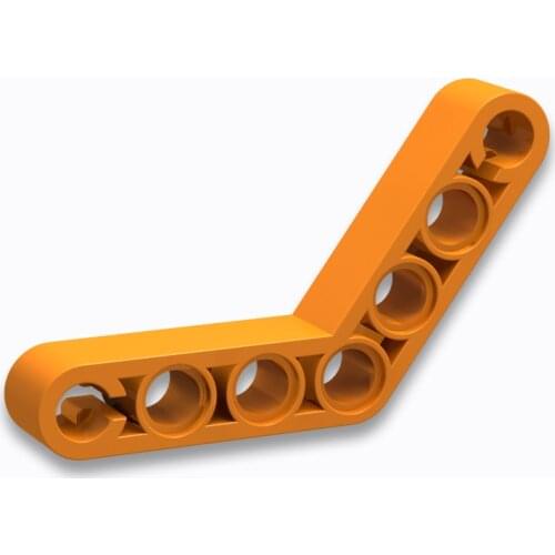 Building Blocks Parts 32348 10PCS Technic Beam 1 x 7 Bent (4 - 4) Thick LEGOING MOCS Education