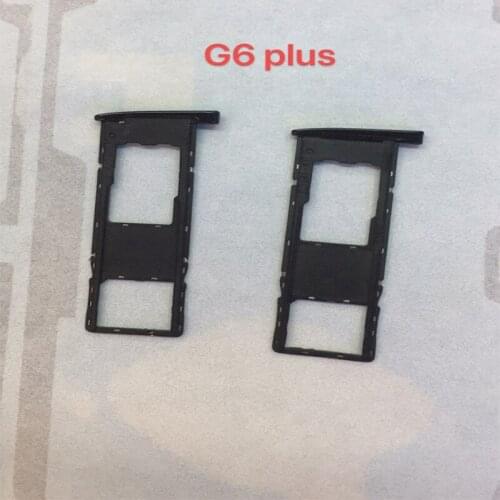 For Motorola Moto G6 Plus Sim Card Tray Holder Slot Single Dual Sim Replacement Part