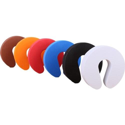 Door Stoppers Kids Children Protection EVA C Shape Door Stopper Baby Safety Protect Door Stop Jammer Soft Foam Door Clip