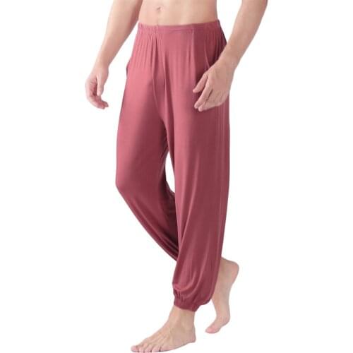 Cotton Sleep Bottom 3XL-6XL Plus Size Home Trousers Lounge Pants Men Sleep Wear Spring Summer Hot Sale Sleeping Pants Men