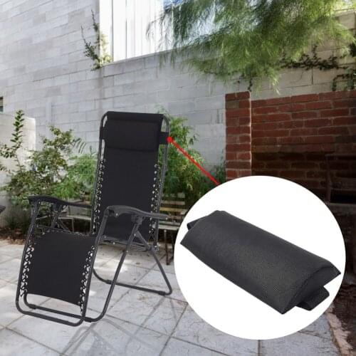 Recliner Headrest Beach Folding Chairs Pillows Pad Garden Backyard Picnics Sling Lounge Chair Head Cushion Stuffed Pillow