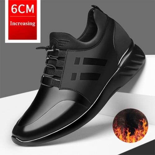 Mens Sneakers Quality 6CM Increasing British Shoes New Breathable Summer Casual Sneakers Big Size Office Shoes Men
