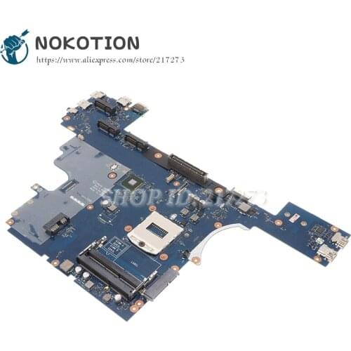 NOKOTION For Dell Latitude E6540 Series Laptop Motherboard LA-9412P CN-00C96W 00C96W 0C96W Mainboard DDR3L