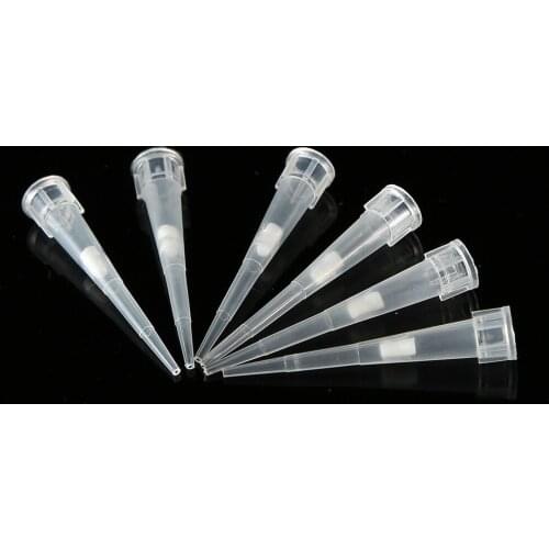 Filter Tips Universal Tips With Filter For Dispensers 10ul Plastic Pipette Tips With Sand Core Filter 1000pcs
