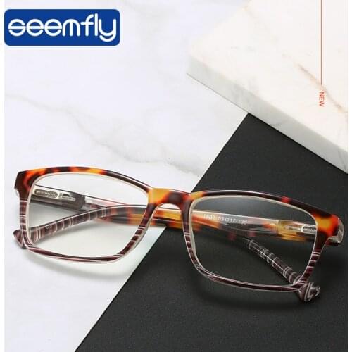 Seemfly Men Women Fashion HD Reading Glasses Anti-Blu-ray PC Lens Reading Goggles Presbyopia Diopter +1.0 1.5 2.0 2.5 3.0 3.5