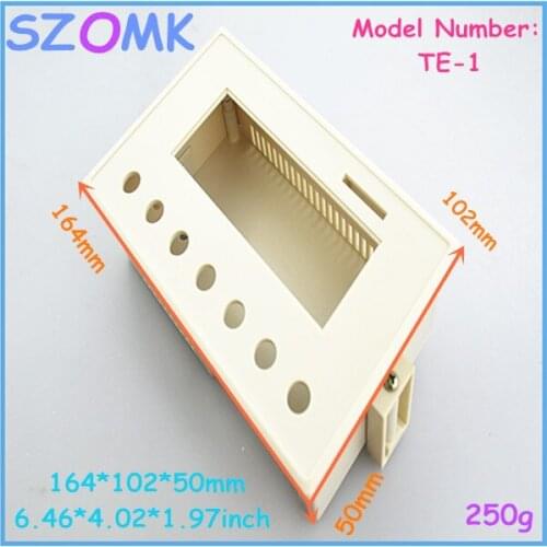 Plastic abs enclosure for PCB (4 pcs) 164*102*50mm plastic case electronics plastic abs enclosure instrument enclosure