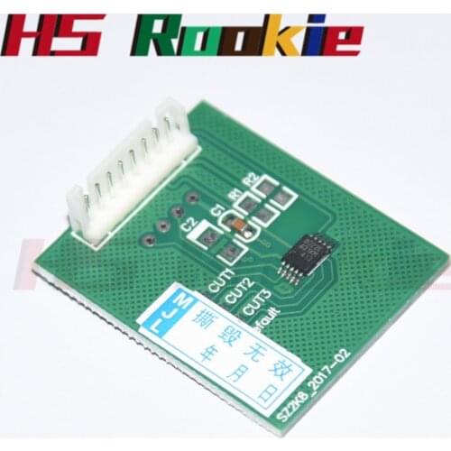 1PCS chip decoder Board for HP T610 T770 T790 T795 T1200 T1300 T2300 72 chip resetter decryption card