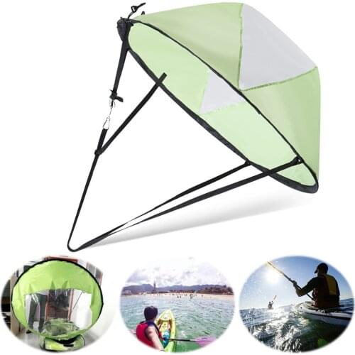 Foldable Kayak boat Wind Sail Paddle Board Sail Summer Surfing Wind Paddle Kayak Sail Durable Downwind Paddle Rowing Boats