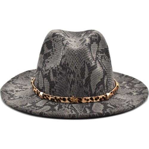 Unisex Spring And Autumn Travel Faux Wool Hat Retro British Mens Gentleman Hat Jazz Hat Starting Cap F28