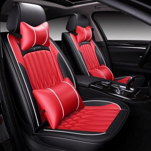 HeXinYan Universal Leather Car Seat Covers for Hyundai all model tucson ix35 terracan azera lantra i40 accent solaris elantra