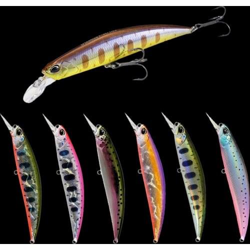 WALK FISH Professional Fishing Lure 120mm 17.4g Suspend Wobbler Minnow Depth 0.8-1m Bass Pike Bait Fishing Tackle Pesca
