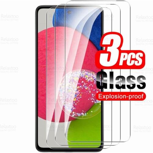 3pcs Tempered Glass For Samsung Galaxy A52s 5G Protective Glass Samung A 52s A52 52 s SM-A528B Screen Protector Cover Phone Film