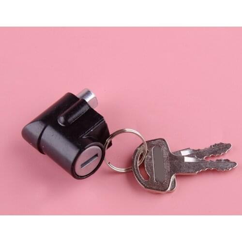 Stainless Steel Motorcycle Steering Lock with Two Keys 2 Position switch Fit for Suzuki GN125