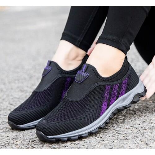 Spring Sneakers Women And Men Trainers Air Mesh Sock Sneakers Ladies Casual Shoes Platform Shoes Femme Outdoor Sneakers
