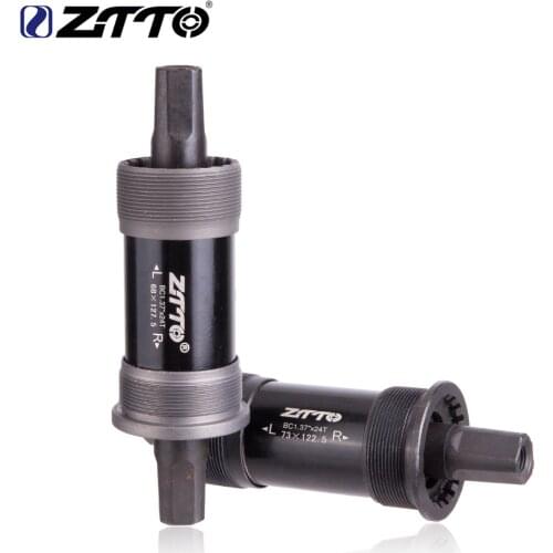 ZTTO Bicycle ISO Square Taper Bottom Bracket 103 107 110.5 113 116 118 120 122.5 124.5 127.5mm BSA 68mm Threaded BB Bike Parts
