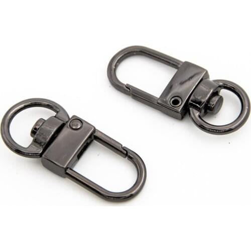 10pcs Lobster Swivel Trigger Buckle for Bag Strap Chain Clasp Snap Webbing Connector DIY Leather Hardware Accessories