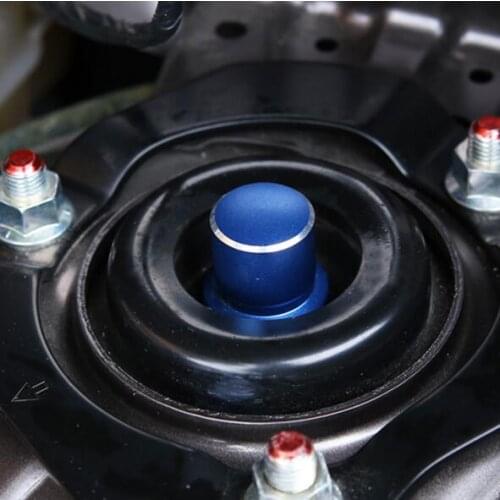 2pcs Shock Absorber Screw Metal Cap Fit For Mitsubishi ASX Pajero Galant Lancer Montero Outlander Precis RVR Raider Car Styling