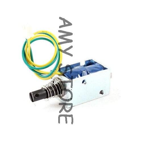 48V 20.94W 1mm/200g 5mm/50g Push Pull Type Open Frame DC Solenoid Electromagnet