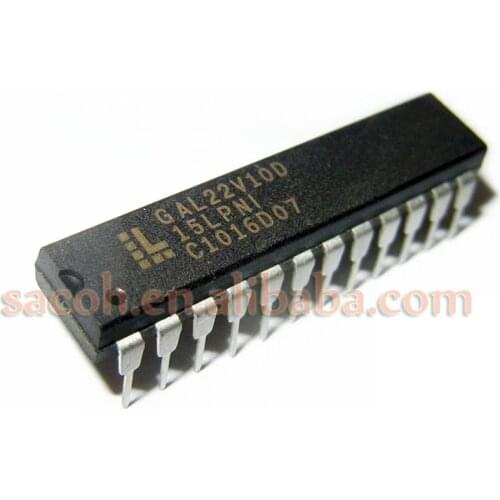 5PCS/lot New OriginaI GAL22V10D-15LPNI GAL22V10D-15LPN or GAL22V10D-10LPNI GAL22V10D-10LPN DIP-24 PLD Generic Array Logic
