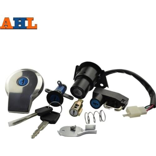 Motorcycle Ignition Switch Lock Fuel gas Tank Cap Cover Seat Handle Locks Include 2 Keys For YAMAHA XV250 XV 250