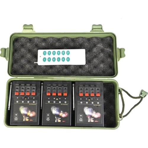 AM04R-3 12 channel 3pcs 4 cue receiver remote control fireworks fire wedding machine