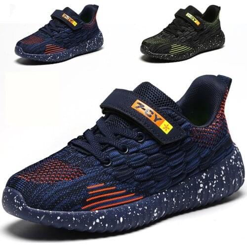 Kids Running Sneakers Summer Girls Sport Shoes Fashion Mesh Breathable Lightweight Children Casual Walking Canvas Shoes Big Kids