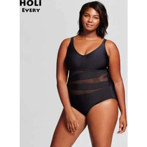 Holievery Large One-piece Swimwear