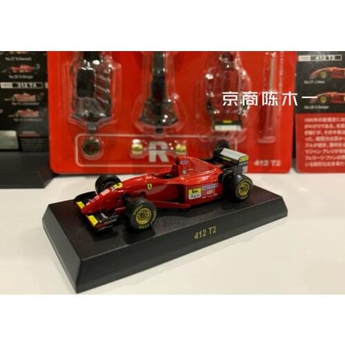 1/64 KYOSHO Ferrari 412 T2 # 27 Alesi LM F1 RACING 1995Collection of die-cast alloy car assembled model toys