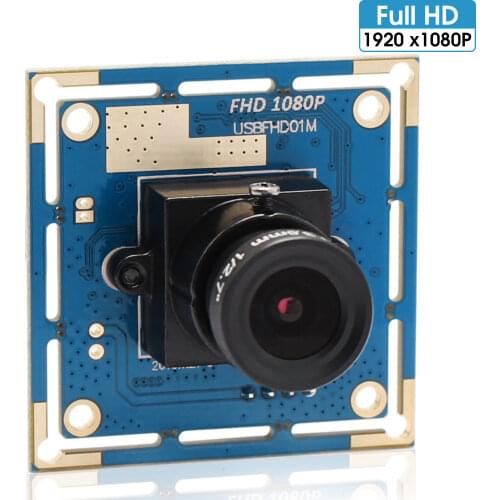 ELP 1080P Camera Module 2.0 megapixel 1920*1080 CMOS OV2710 MJPEG 30fps/60fps/120fps Usb Endoscope Webcam Module