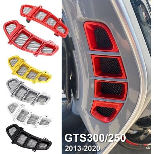 NEW Motorcycle Radiator Grille Guard Cover Compartment Air Inler Grlds 2013-2020 2019 For VESPA GTS250 GTS 250 GTS 300 GTS300