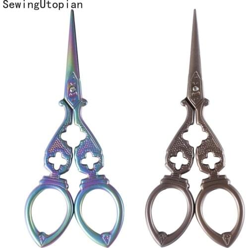 Gourd Scissors Tailor Cutting Supplies Home Office School Utility Knife Daily Clippers Fabric Paper Retro Design Cutting Tools