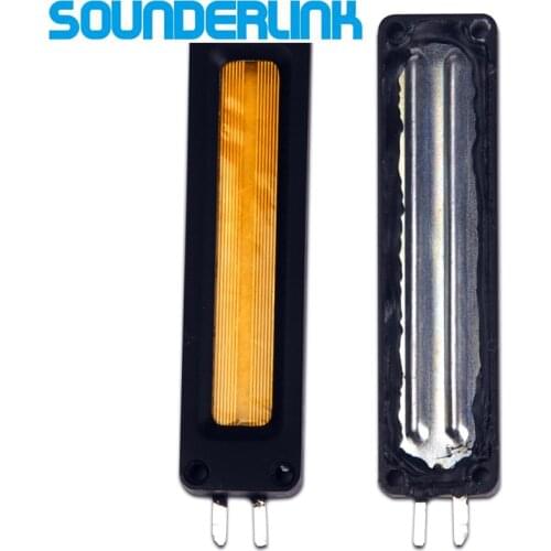 2PCS/Lot Sounderlink supper slim flat speaker high power ribbon tweeter planar transducer AMT speaker