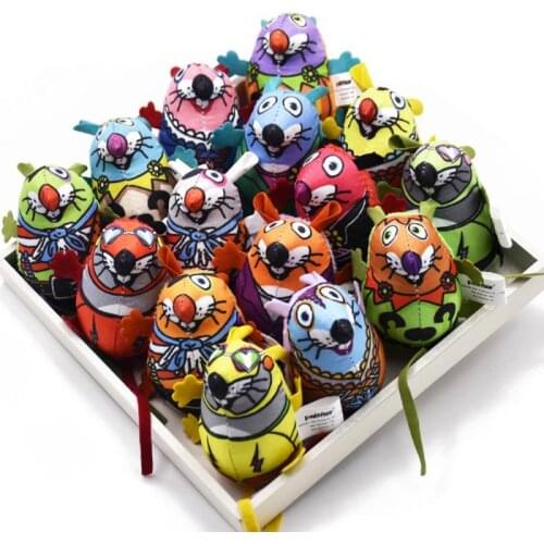 Plush Simulation Mouse Pet Toy Catnip Mice Cats Toys Fun Plush Mouse Cat Toy For Kitten Bell Sound Cat Toy Cat Supplies
