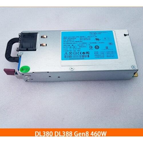 Server power supply for DL380 DL388 gen8 DPS-460MB A 643954-101 643931-001 660184-001 460W fully tested