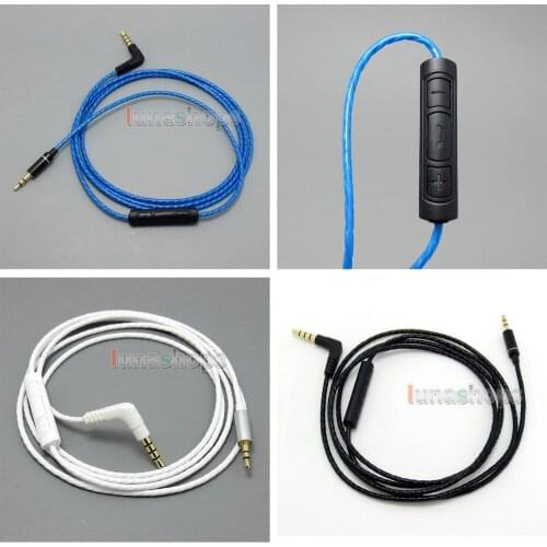 LN004920 3.5mm-2.5mm male Cable + Remote Mic for AKG k490 NC K545 headphones