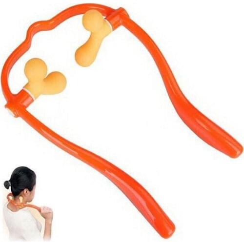Neck Care Massager Cervical Spine Rollers White Collar Neck Relaxation Device Health Care Massage Portable