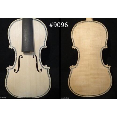 Guarneri style unfinished 5strings SONG Brand Maestro shell inlay violin4/4 #9096