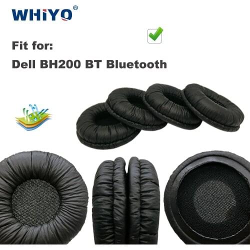Replacement Ear Pads for Dell BH200 BH-200 BH 200 BT Bluetooth Headset Parts Leather Earmuff Earphone Sleeve Cover