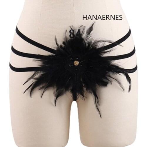 Women Body Harness Strappy Leg Garter Belt Waist Suspender Caged Punk Gothic Adjustable Elastic Dance Cosplay Fetish Wear