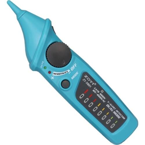 ZOYI ZT-DB01 Non-Contact Voltage Detector AC Voltage Tester Pen with LED Light Voltage Indicator 12-1000V Adjustable sensitivity
